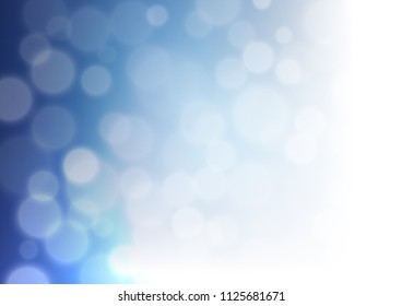 Light BLUE vector abstract blurred pattern. Creative illustration in halftone style with gradient. The best blurred design for your business.