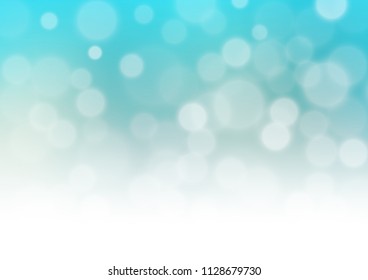 Light BLUE vector abstract blurred background. Glitter abstract illustration with an elegant design. A completely new template for your design.