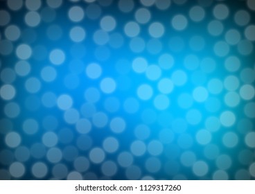 Light BLUE vector abstract blurred pattern. Creative illustration in halftone style with gradient. The template can be used for your brand book.