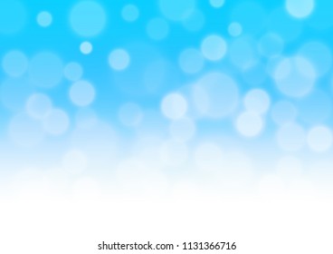 Light BLUE vector abstract blurred pattern. Creative illustration in halftone style with gradient. Brand new style for your business design.