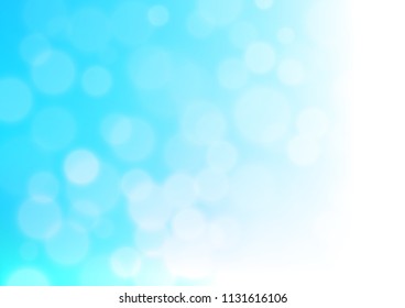 Light BLUE vector abstract blurred template. Colorful abstract illustration with gradient. A completely new design for your business.
