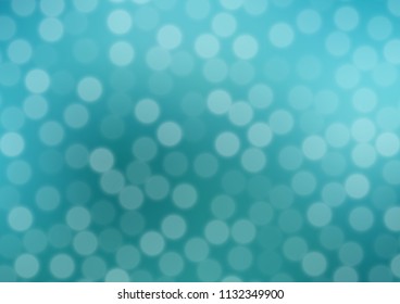 Light BLUE vector abstract blurred background. A completely new color illustration in a bokeh style. A new texture for your design.