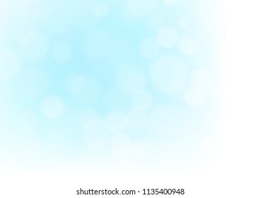 Light BLUE vector abstract blurred pattern. A vague abstract illustration with gradient. The template for backgrounds of cell phones.