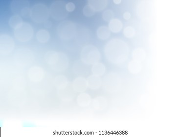 Light BLUE vector abstract blurred template. A vague abstract illustration with gradient. A completely new template for your design.