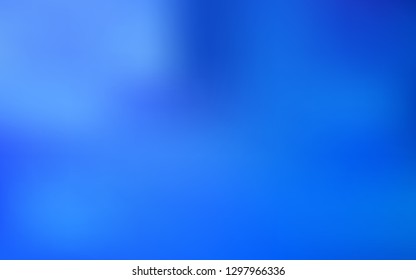 Light BLUE vector abstract blurred background. Colorful illustration in abstract style with gradient. New style for your business design.
