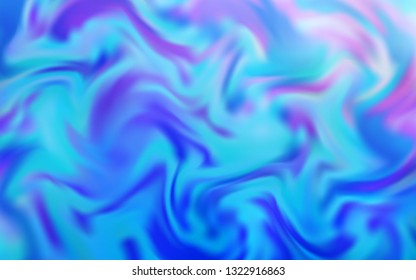 Light BLUE vector abstract blurred background. Glitter abstract illustration with gradient design. New style design for your brand book.