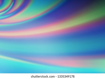 Light BLUE vector abstract blurred background. A completely new color illustration in a bokeh style. The template for backgrounds of cell phones.