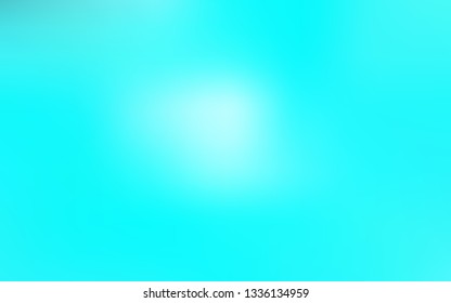 Light BLUE vector abstract blurred layout. New colored illustration in blur style with gradient. The best blurred design for your business.