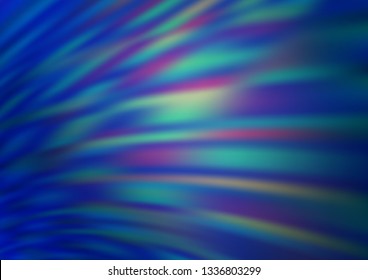 Light BLUE vector abstract blurred template. Colorful illustration in abstract style with gradient. A completely new template for your design.