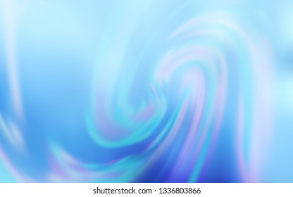 Light BLUE vector abstract blurred background. Colorful illustration in abstract style with gradient. Background for designs.