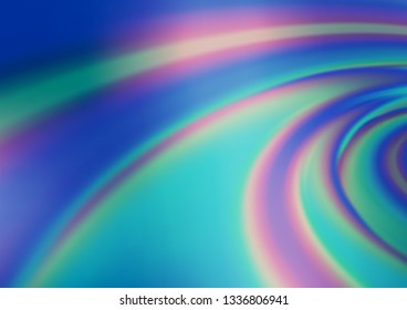 Light BLUE vector abstract blurred background. Modern geometrical abstract illustration with gradient. A completely new design for your business.