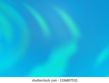 Light BLUE vector abstract blurred pattern. Glitter abstract illustration with an elegant design. A new texture for your design.