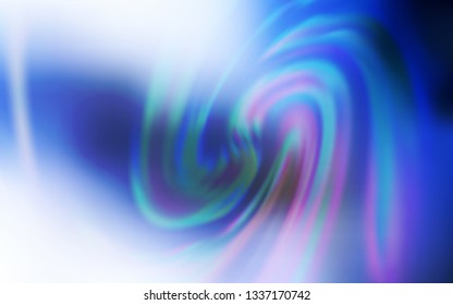 Light BLUE vector abstract blurred background. Glitter abstract illustration with gradient design. New style for your business design.