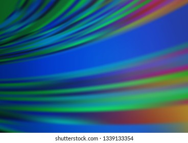 Light BLUE vector abstract blurred pattern. Colorful illustration in blurry style with gradient. A completely new template for your design.