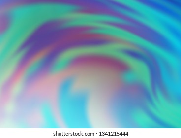 Light BLUE vector abstract blurred template. Shining colorful illustration in a Brand new style. Brand new design for your business.