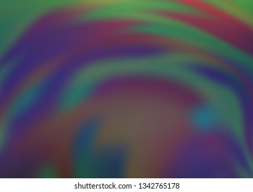 Light BLUE vector abstract blurred pattern. A completely new color illustration in a bokeh style. A new texture for your design.