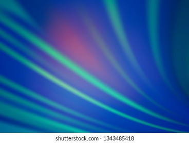 Light BLUE vector abstract blurred pattern. Colorful abstract illustration with gradient. The blurred design can be used for your web site.