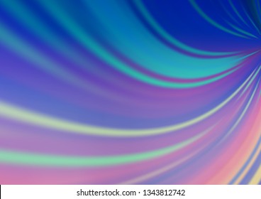 Light BLUE vector abstract blurred background. Modern geometrical abstract illustration with gradient. The blurred design can be used for your web site.