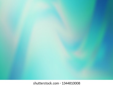 Light BLUE vector abstract blurred pattern. Modern geometrical abstract illustration with gradient. A new texture for your design.