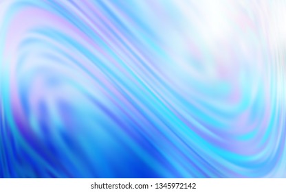 Light BLUE vector abstract blurred background. Glitter abstract illustration with gradient design. Completely new design for your business.