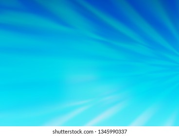 Light BLUE vector abstract blurred pattern. Creative illustration in halftone style with gradient. The blurred design can be used for your web site.