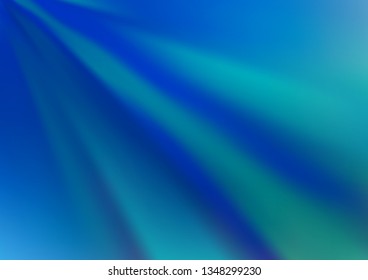 Light BLUE vector abstract blurred template. Colorful abstract illustration with gradient. The elegant pattern for brand book.