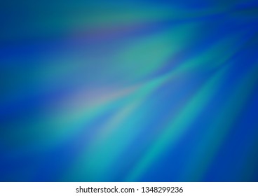 Light BLUE vector abstract blurred template. Modern geometrical abstract illustration with gradient. The template for backgrounds of cell phones.