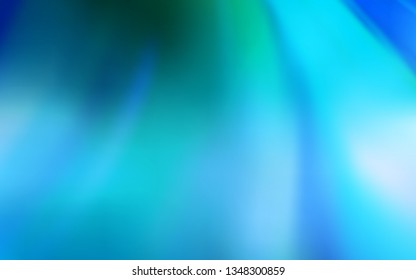 Light BLUE vector abstract blurred background. A completely new colored illustration in blur style. Completely new design for your business.