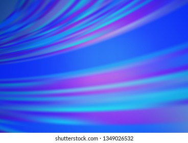 Light BLUE vector abstract blurred background. Creative illustration in halftone style with gradient. A completely new template for your design.