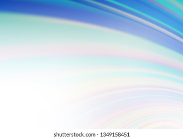 Light BLUE vector abstract blurred pattern. Colorful illustration in abstract style with gradient. The blurred design can be used for your web site.