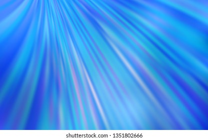 Light BLUE vector abstract blurred layout. Colorful abstract illustration with gradient. Elegant background for a brand book.