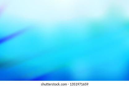 Light BLUE vector abstract blurred background. Glitter abstract illustration with gradient design. Background for a cell phone.