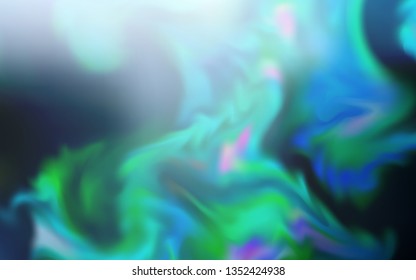 Light BLUE vector abstract blurred background. Glitter abstract illustration with gradient design. New style for your business design.