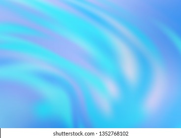 Light BLUE vector abstract blurred background. An elegant bright illustration with gradient. A completely new design for your business.