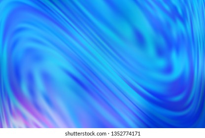 Light BLUE vector abstract blurred background. Creative illustration in halftone style with gradient. New style design for your brand book.