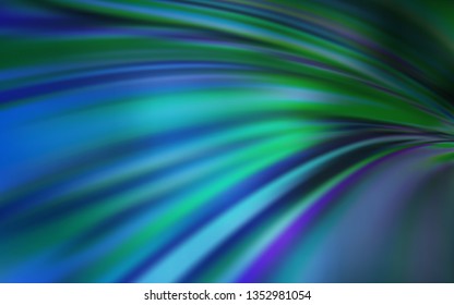 Light BLUE vector abstract blurred layout. Colorful illustration in abstract style with gradient. Background for a cell phone.