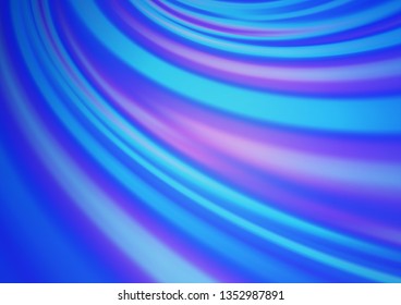 Light BLUE vector abstract blurred template. A vague abstract illustration with gradient. The template can be used for your brand book.