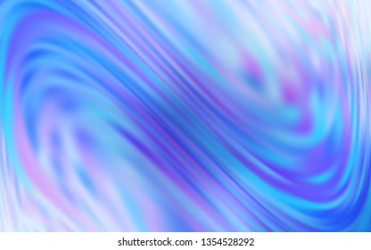 Light BLUE vector abstract blurred layout. Colorful abstract illustration with gradient. Smart design for your work.