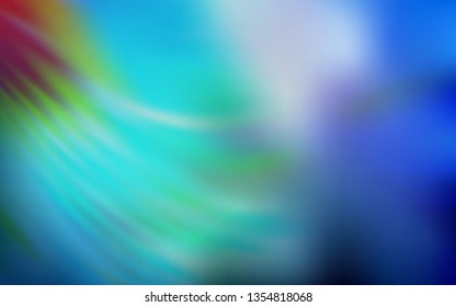 Light BLUE vector abstract blurred background. Shining colored illustration in smart style. Elegant background for a brand book.