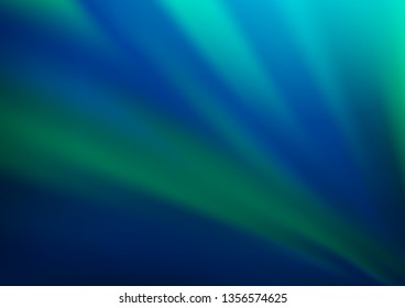 Light BLUE vector abstract blurred template. Glitter abstract illustration with an elegant design. The best blurred design for your business.