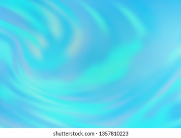 Light BLUE vector abstract blurred template. Colorful abstract illustration with gradient. A completely new template for your design.