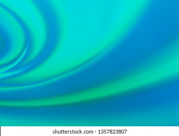 Light BLUE vector abstract blurred template. Creative illustration in halftone style with gradient. Brand new design for your business.