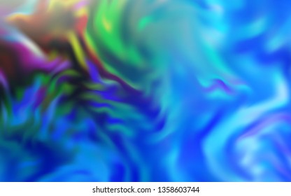 Light BLUE vector abstract blurred layout. New colored illustration in blur style with gradient. Completely new design for your business.