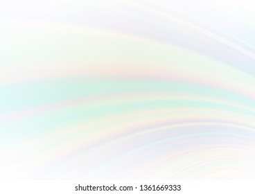 Light BLUE vector abstract blurred template. Colorful illustration in abstract style with gradient. Brand new design for your business.
