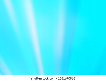 Light BLUE vector abstract blurred template. Creative illustration in halftone style with gradient. A completely new design for your business.