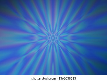 Light BLUE vector abstract blurred pattern. Glitter abstract illustration with an elegant design. The template can be used for your brand book.