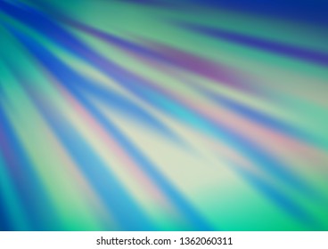 Light BLUE vector abstract blurred template. Shining colorful illustration in a Brand new style. The template for backgrounds of cell phones.
