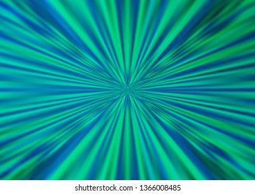 Light BLUE vector abstract blurred template. Modern geometrical abstract illustration with gradient. A completely new design for your business.