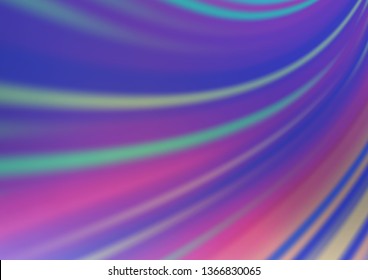 Light BLUE vector abstract blurred template. Colorful illustration in blurry style with gradient. The elegant pattern for brand book.