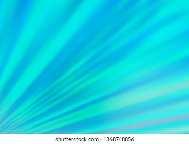 Light BLUE vector abstract blurred background. Glitter abstract illustration with an elegant design. The template can be used for your brand book.